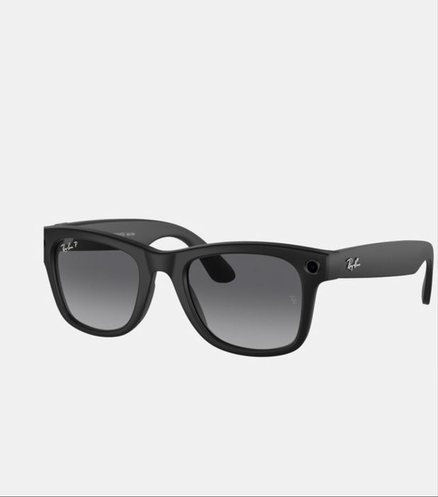 Rayban meta glasses wayfarer lentes transparentes