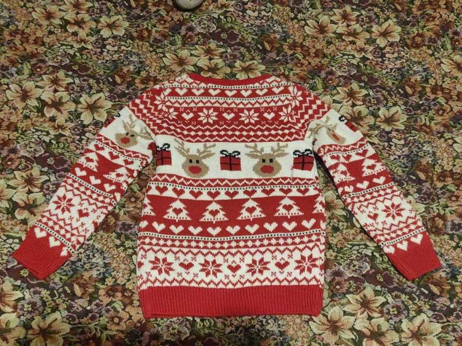 Продам детский  новогодний свитер ZARA, little kids