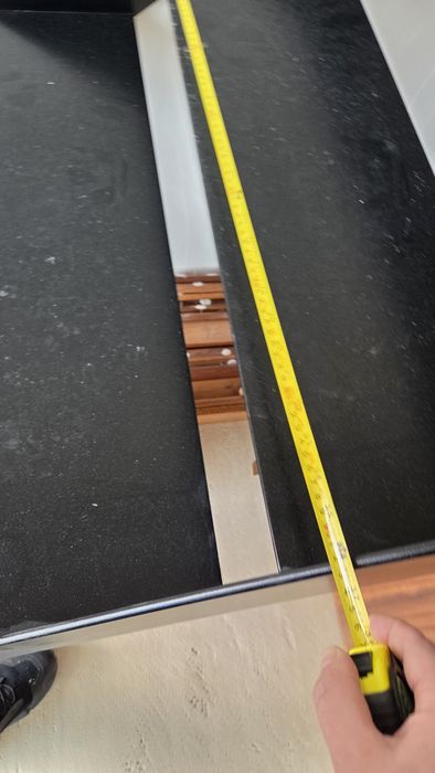 Escada de ferro preta