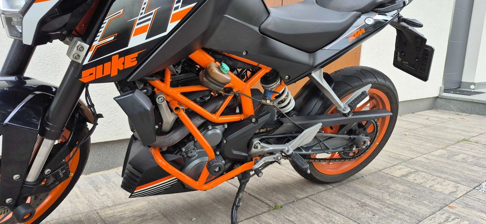 KTM duke 390 bezwypadkowy