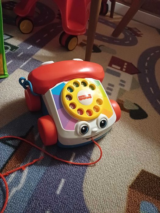 Zabawki dla dziecka, puzzle, klocki, telefon