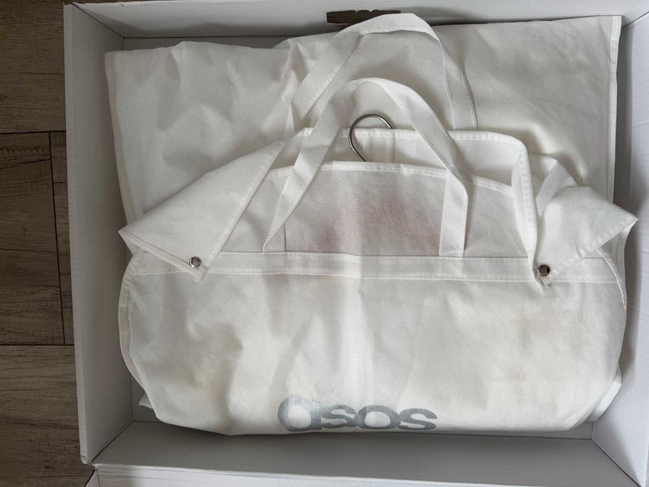 Suknia Ślubna ASOS, styl boho, rozmiar 42