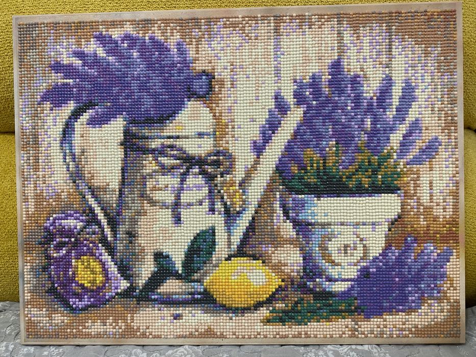 Алмазная мозаика, размер 30х40 см, готовые.