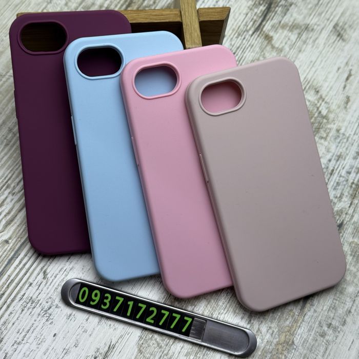 Чохол софттач Silicone Case на iPhone 17e/ 16e Мікрофибра. Чехол