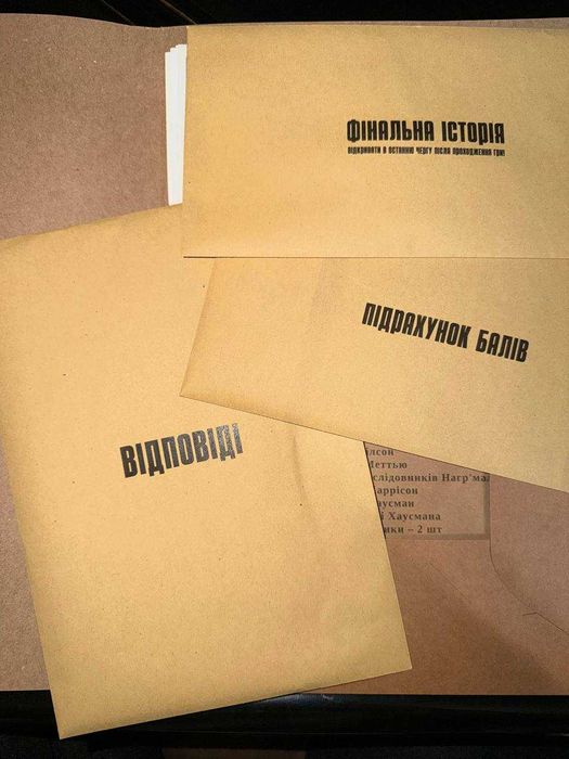 Детективна настільна гра "Тінь Гластенбері"