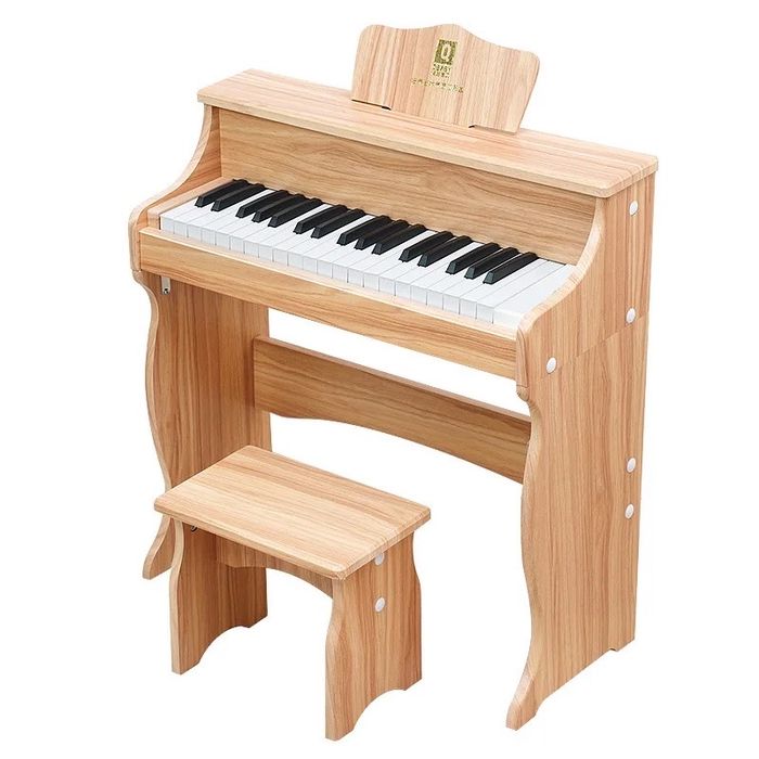 Piano Infantil de Madeira com Banco NOVO