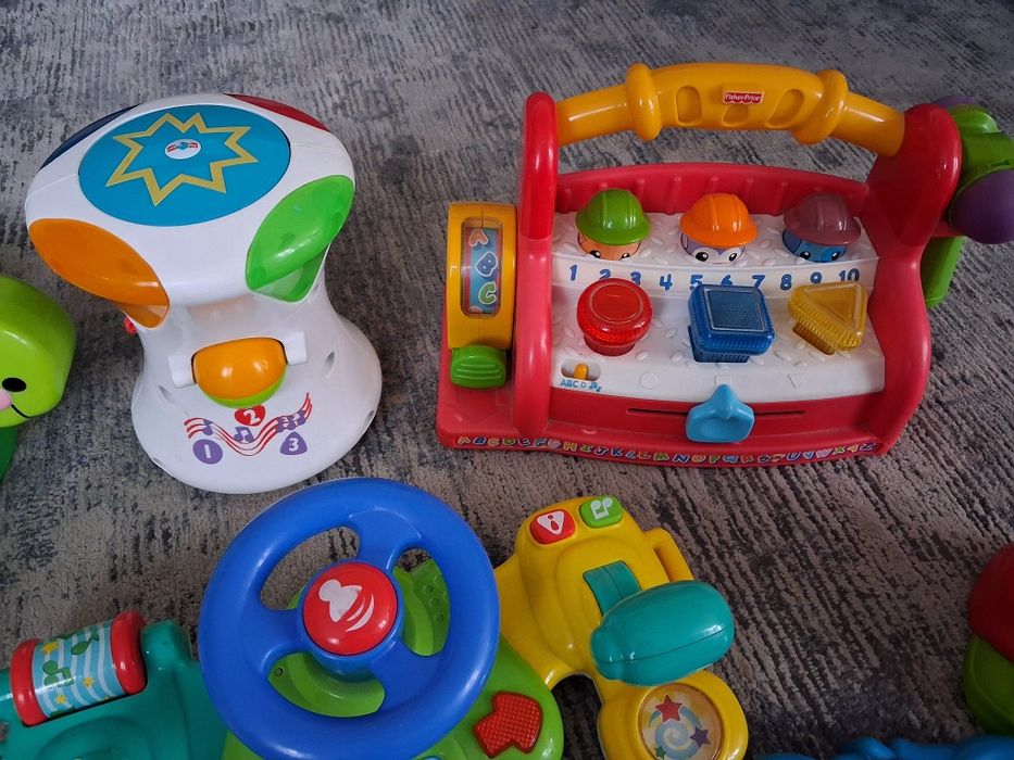 Zabawki edukacyjne Mix fisher price clementoni vtechti