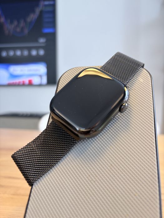 Apple Watch Series 11 GPS+Cell 46 Slate Titanium/ Slate Milanese Loop