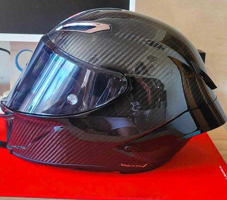 Kask AGV Pista GP RR Carbon Czarny Metalik Rozmiar L 59-60