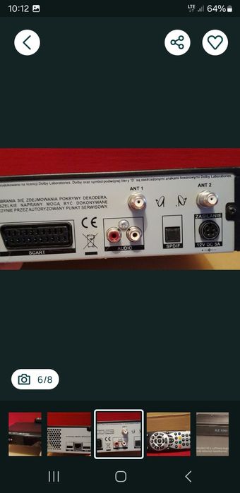 Dekoder ITI 5800SX nc+ HD cyfrowa nagrywarka