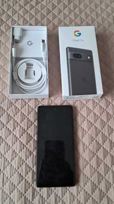 Google Pixel 7a 128GB – Preto – Muito bom estado