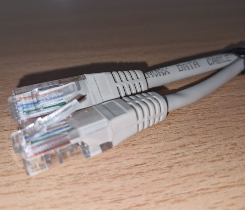 Патч корд CAT5e 1,2 м LAN UTP мережевий кабель для інтернету (литой)