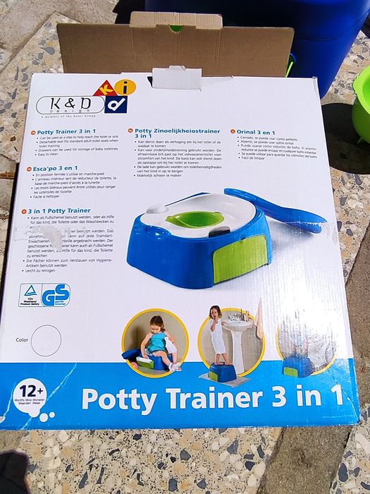 Potty trainer 3 in 1 como novo na embalagem