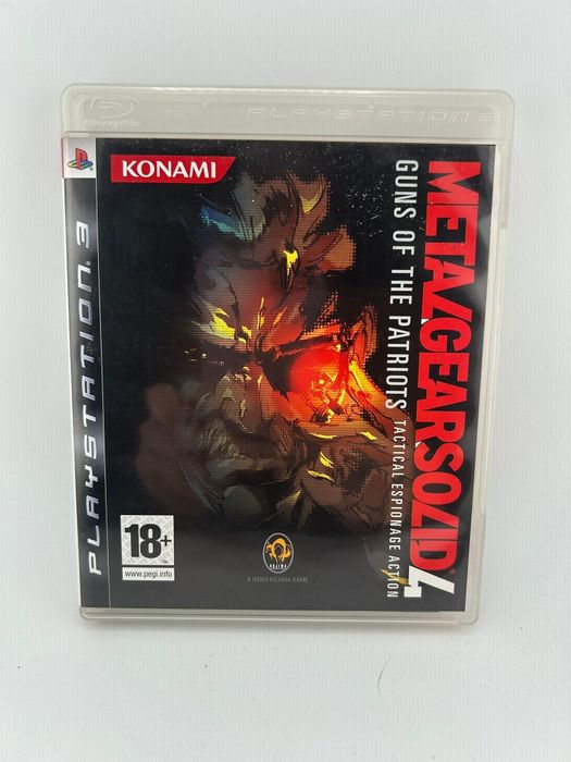 Metal Gear Solid 4 w Obwolucie Ps3