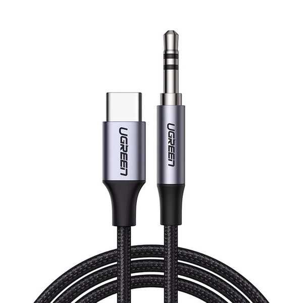 Ugreen kabel audio stereo AUX 3,5 mm mini jack - USB Typ c 1m