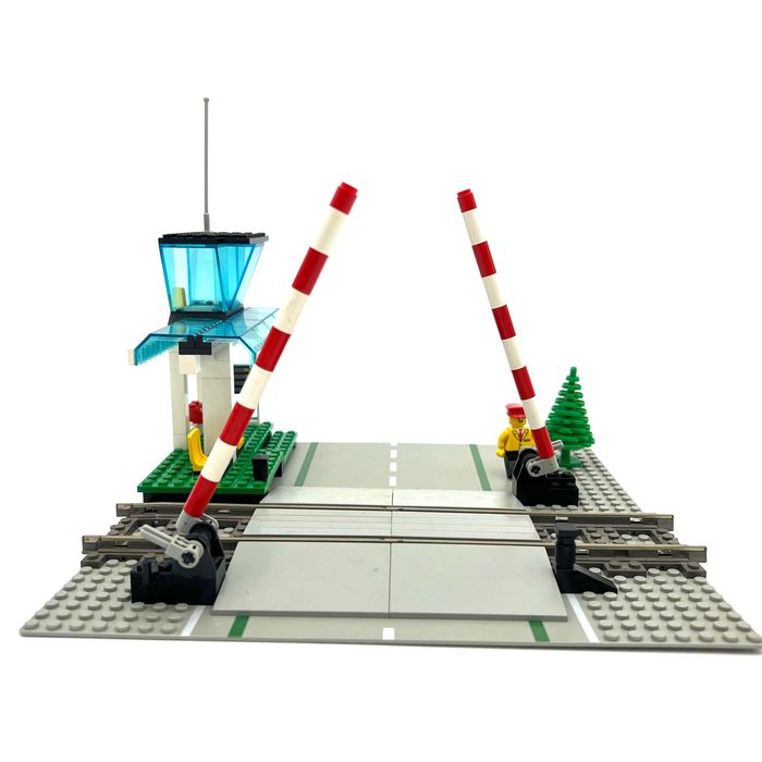 Lego Train 9v 4532 - Manual Level Crossing