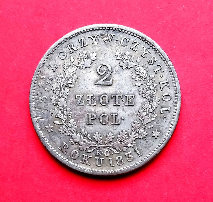 Moneta 2 złote Powstanie Listopadowe 1831