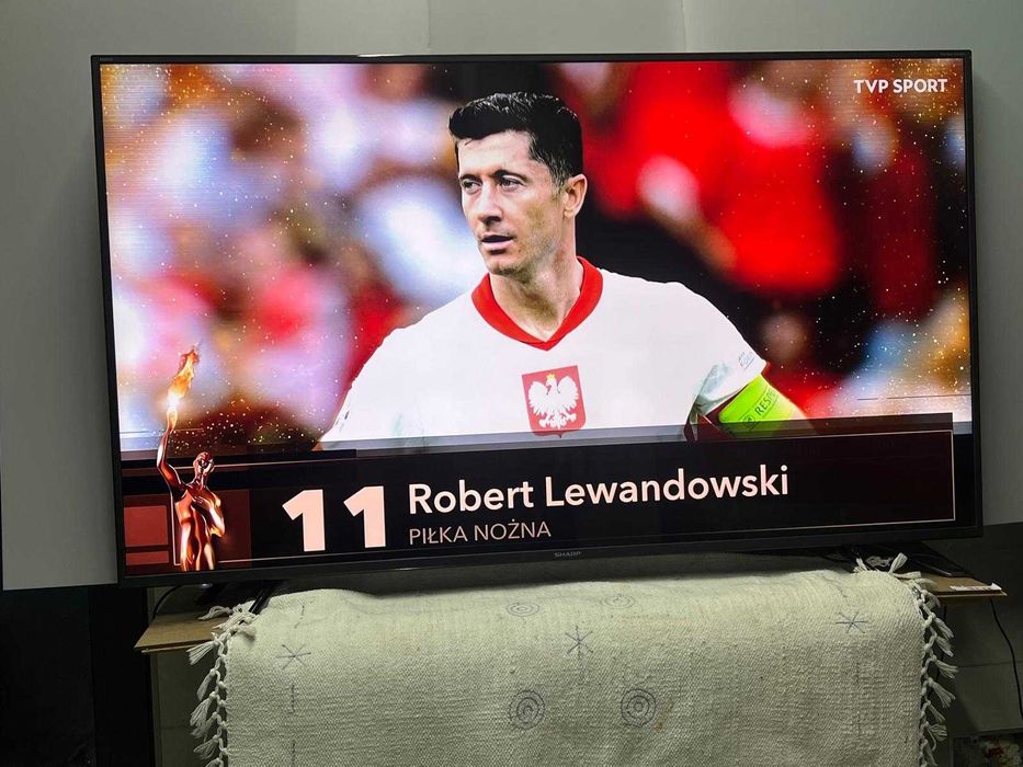 SHARP 55" LED, UHD/4K Smart Tv Wi Fi  DVB-T2