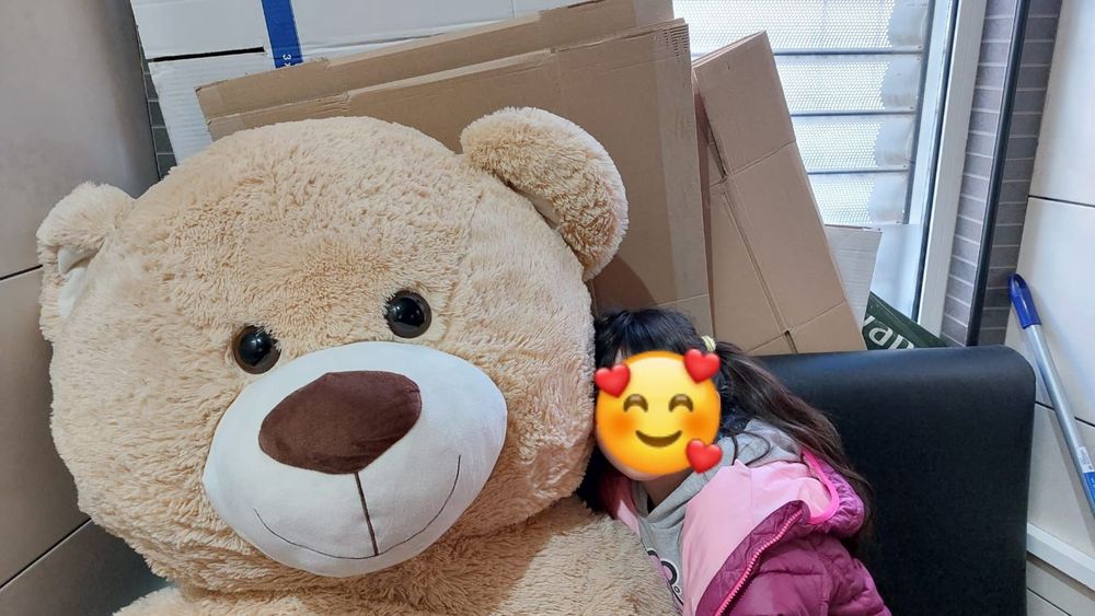 Urso de 2 metros peluche