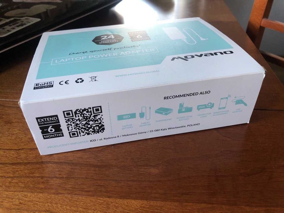 Зарядний пристрій для ноутбука