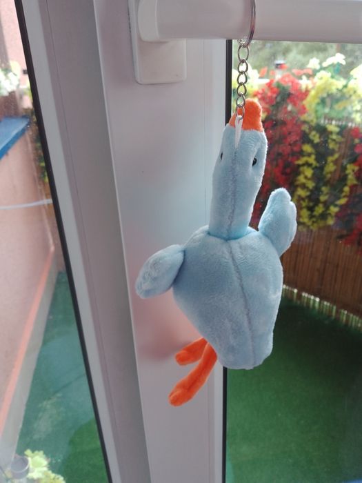 Brelok gęś Pipa niebieski