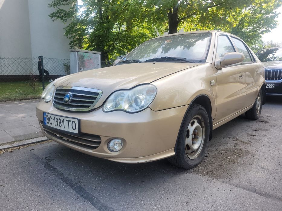 Geely CK-2 2012 • авто з ручним керуванням  35 428 км