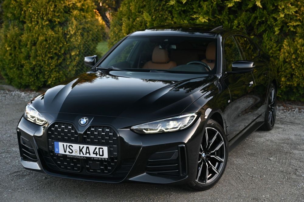 BMW Seria 4 BMW 420D MPakiet GranCoupe Serwis ASO 100%Bezwypadkowa Śliczne Wnętrze
