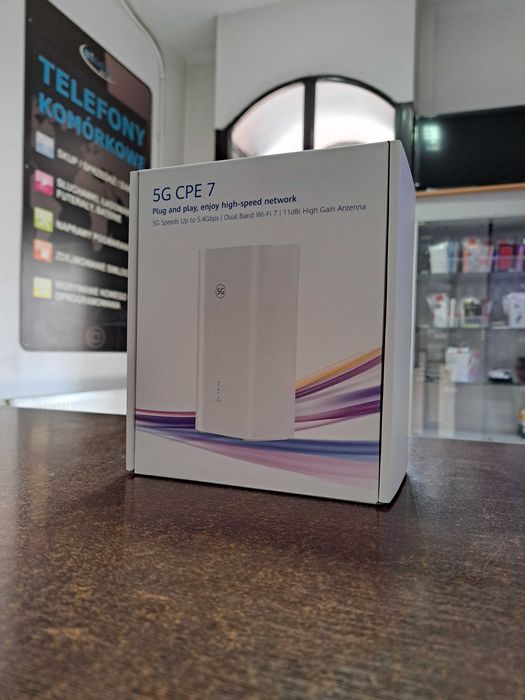 Router stacjonarny Zowee 5G CPE 7 (H162-383) White Biały Od ręki