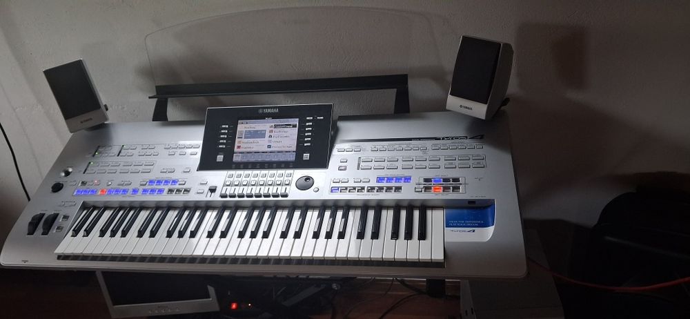 Yamaha tyros 4 case głośniki, stan bdb midi style