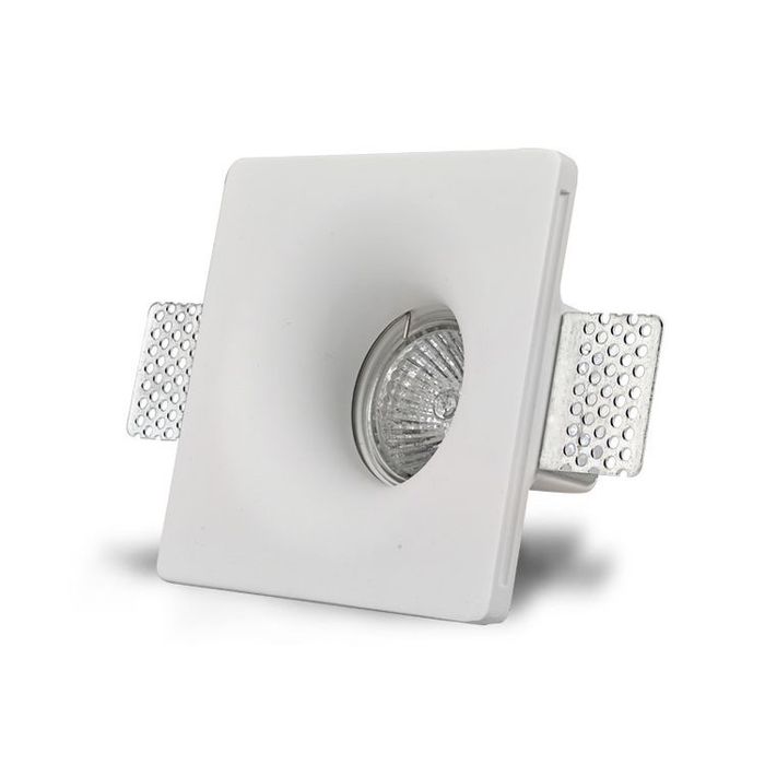 Врізний точковий гіпсовий світильник