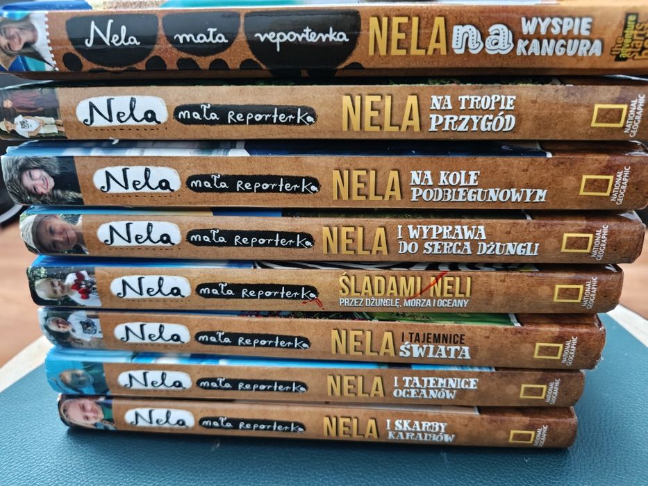 Nela Mała reporterka-8 książek