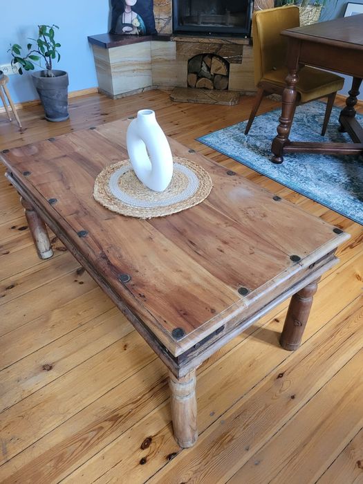 Ława styl kolonialny 110x60x50