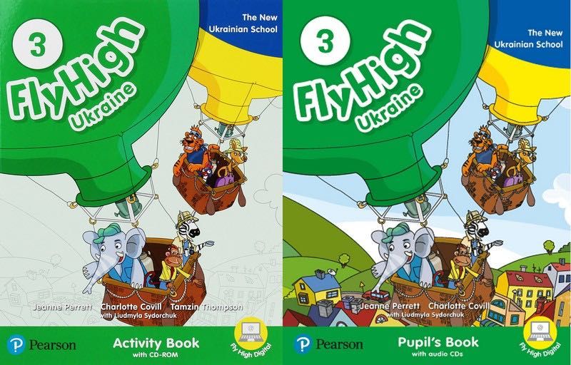 Комплект Fly High Ukraine 3 Activity Book + Pupil's Book