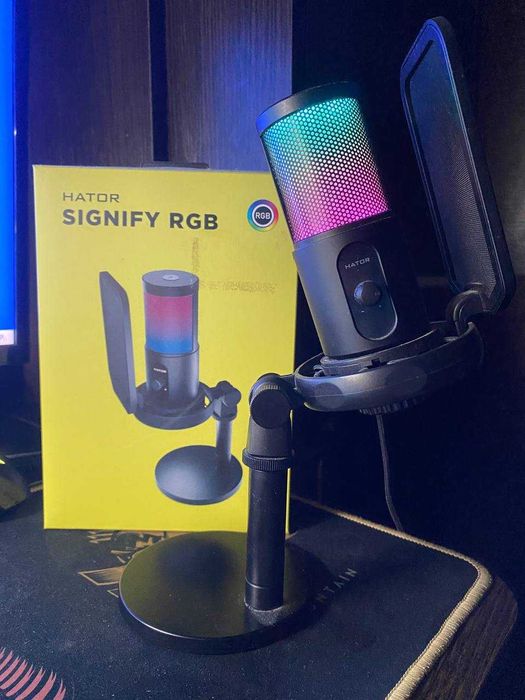 Микрофон HATOR RGB