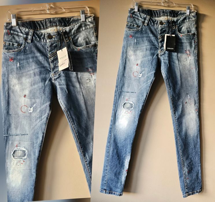 Nowe jeansy męskie  Arturo Boragio  rozmiar 31/32 M