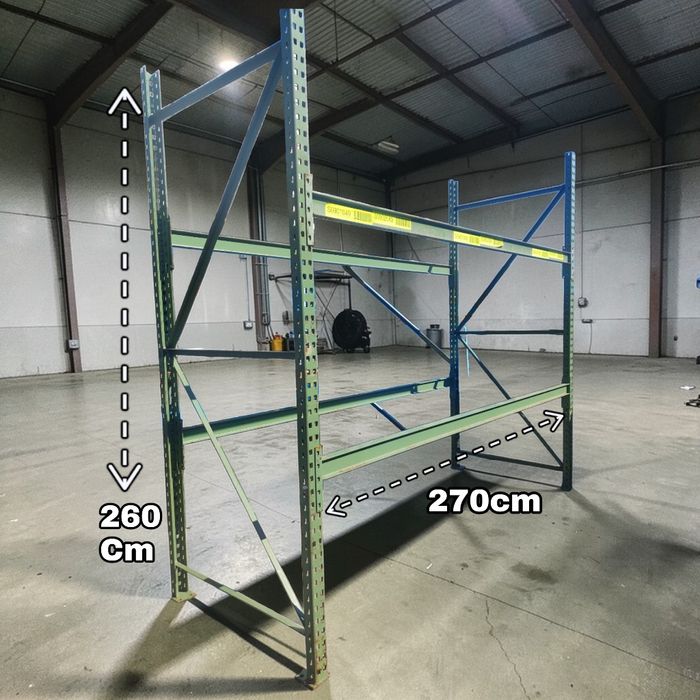 Regały magazynowe paletowe przemysłowe