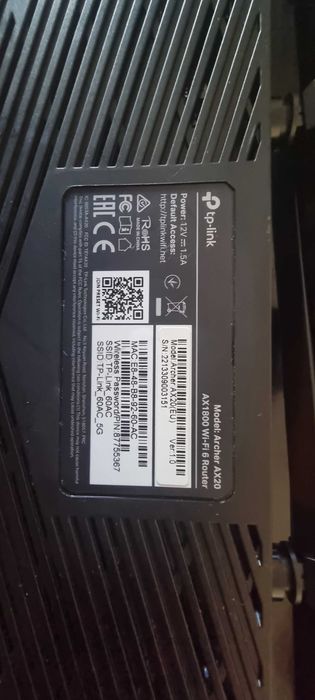 Router TP-LINK Archer1800