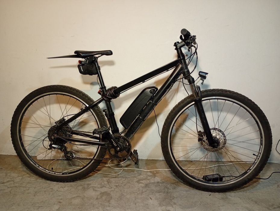 Bicicleta elétrica 500W motor MXUS 50km/h para mobilidade diária