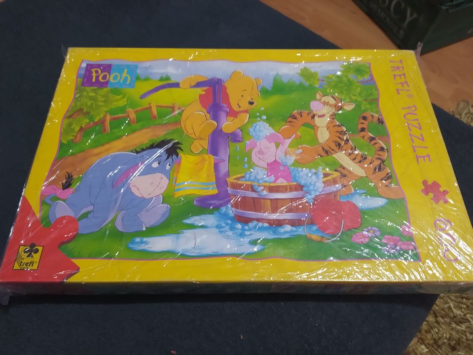 Puzzle Kubuś Puchatek lata 90 trefl