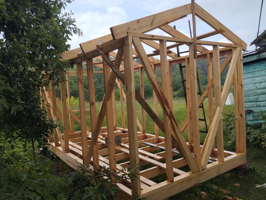 Продам каркас міни будинку..