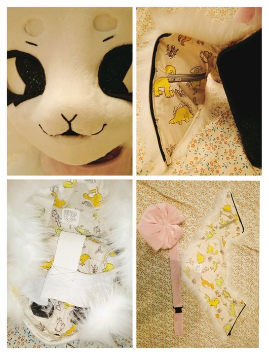 Fursuit furry head królik