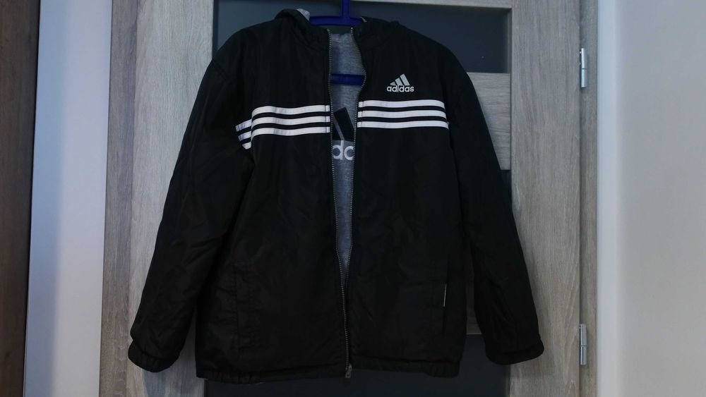 Kurtka bluza Adidas dwustronna