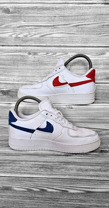 Okazja! Nike Air Force 1 Low LXX White Red Royal sneakersy damskie 38
