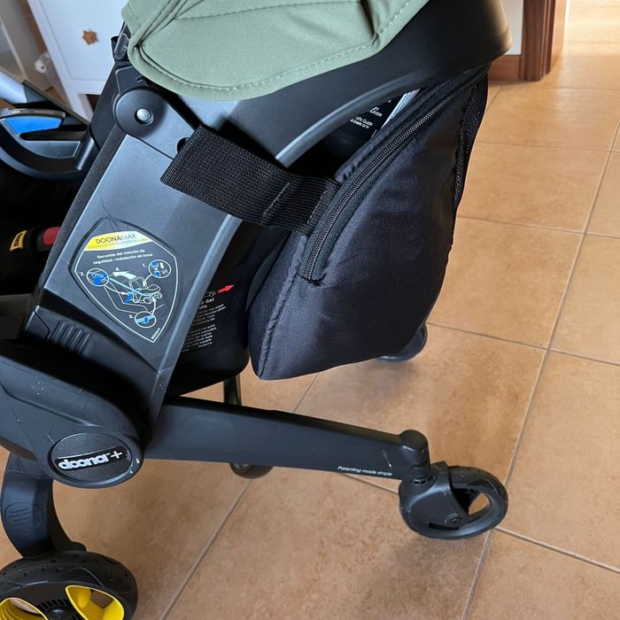 Doona plus 2 em 1 + bag, base isofix