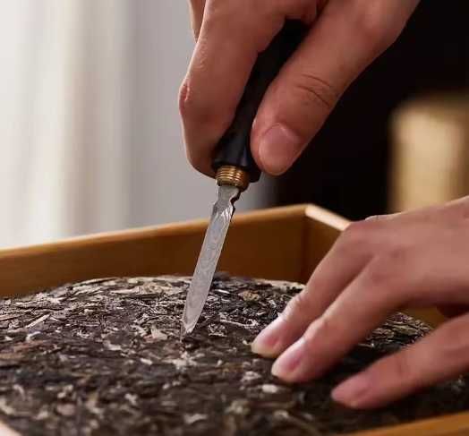 Лучшее чайное шило • настоящий пуэрный нож для блинов шу и шен пуэров