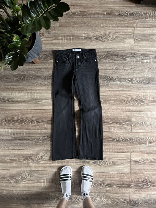 Flared Джинси від Bershka Чорні
