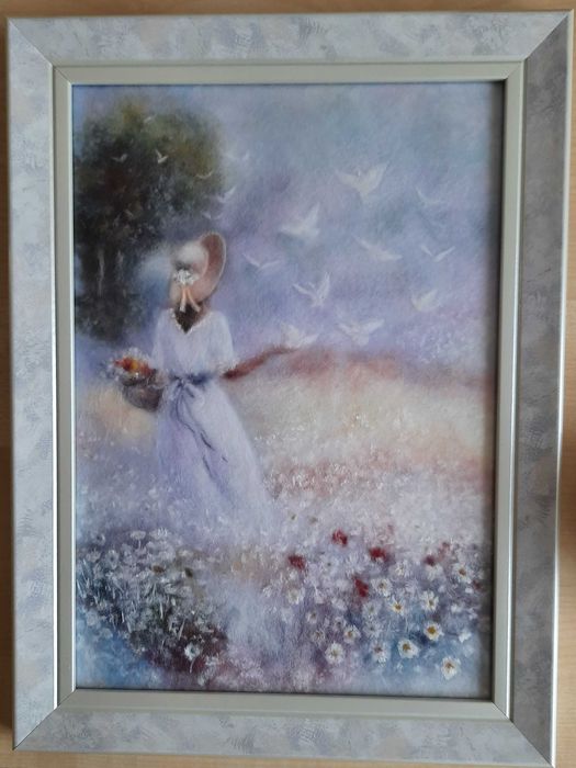 Картины из шерсти