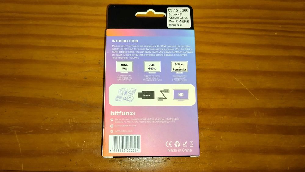 Conversor SNES/SFC/N64/Gamecube to HDMI - Novo e Lacrado.
