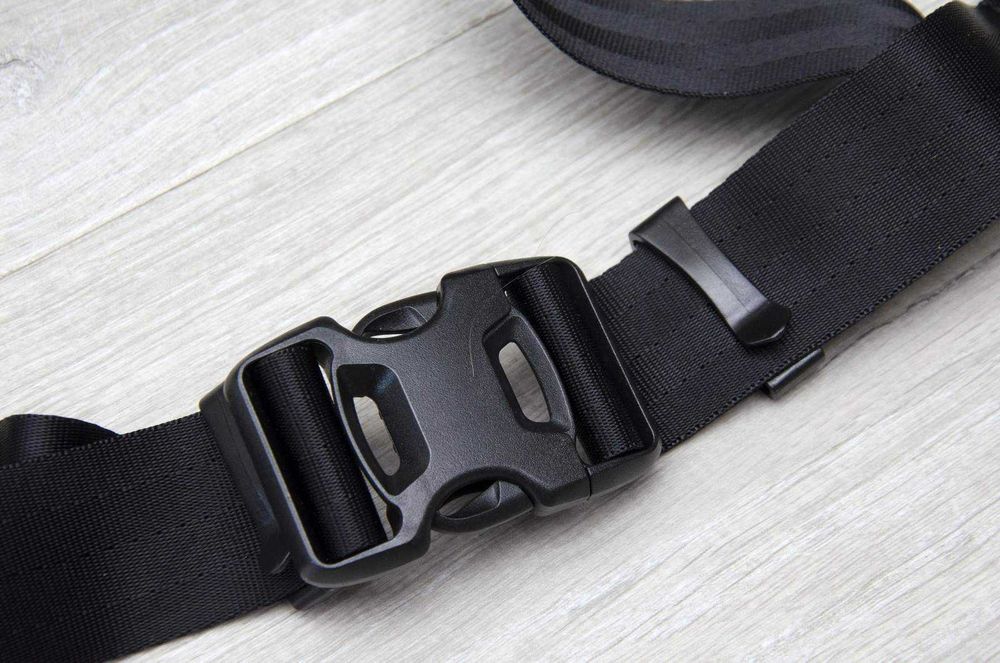 Сумка Herschel Nineteen Cordura Black поясна, водостійка, міцна.