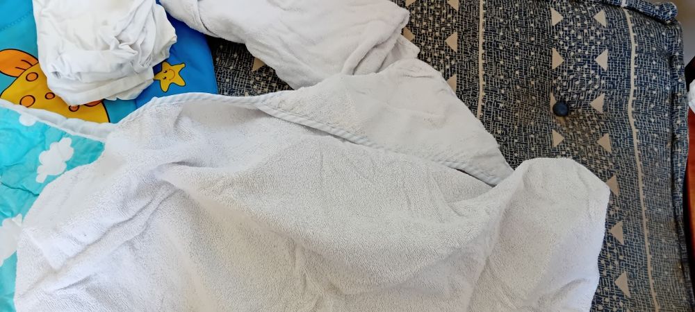 Tapete de brincadeira, mantas, lençóis e toalhas bebé (9 peças)